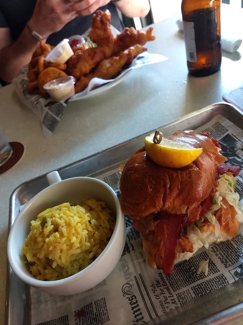 Sandfly Fish Sandwich