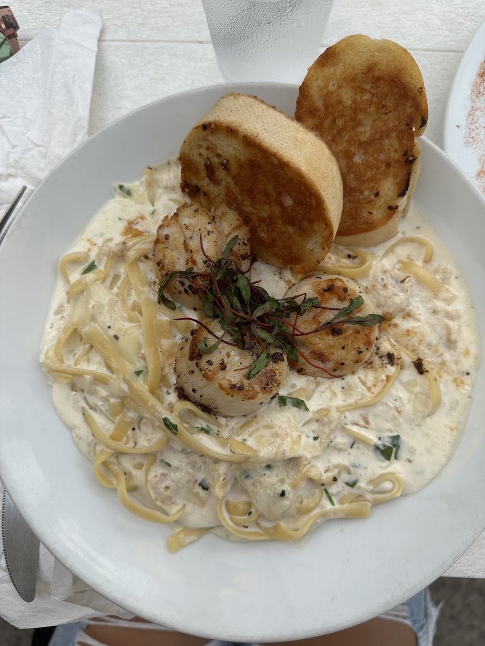Scallop & Crab Carbonara