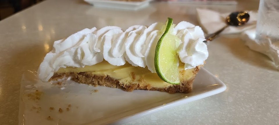 Mile-High Key Lime Pie