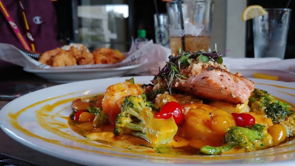 Kingston Curried Salmon